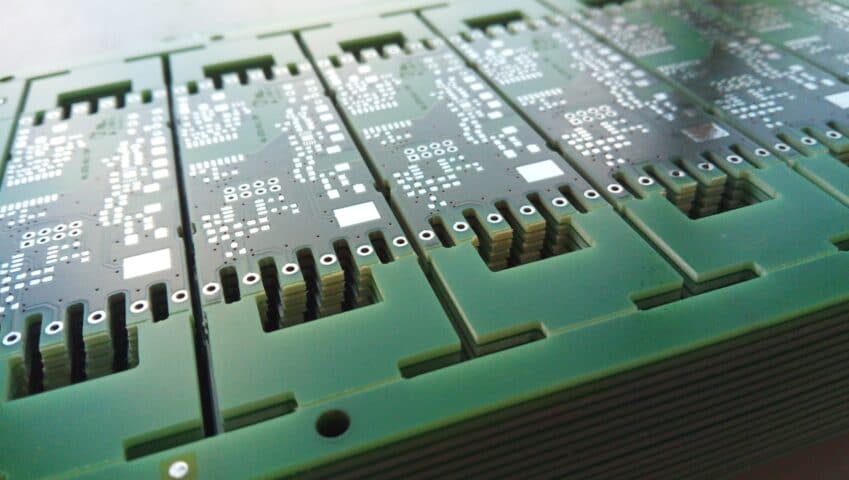 single sided printed circuit board